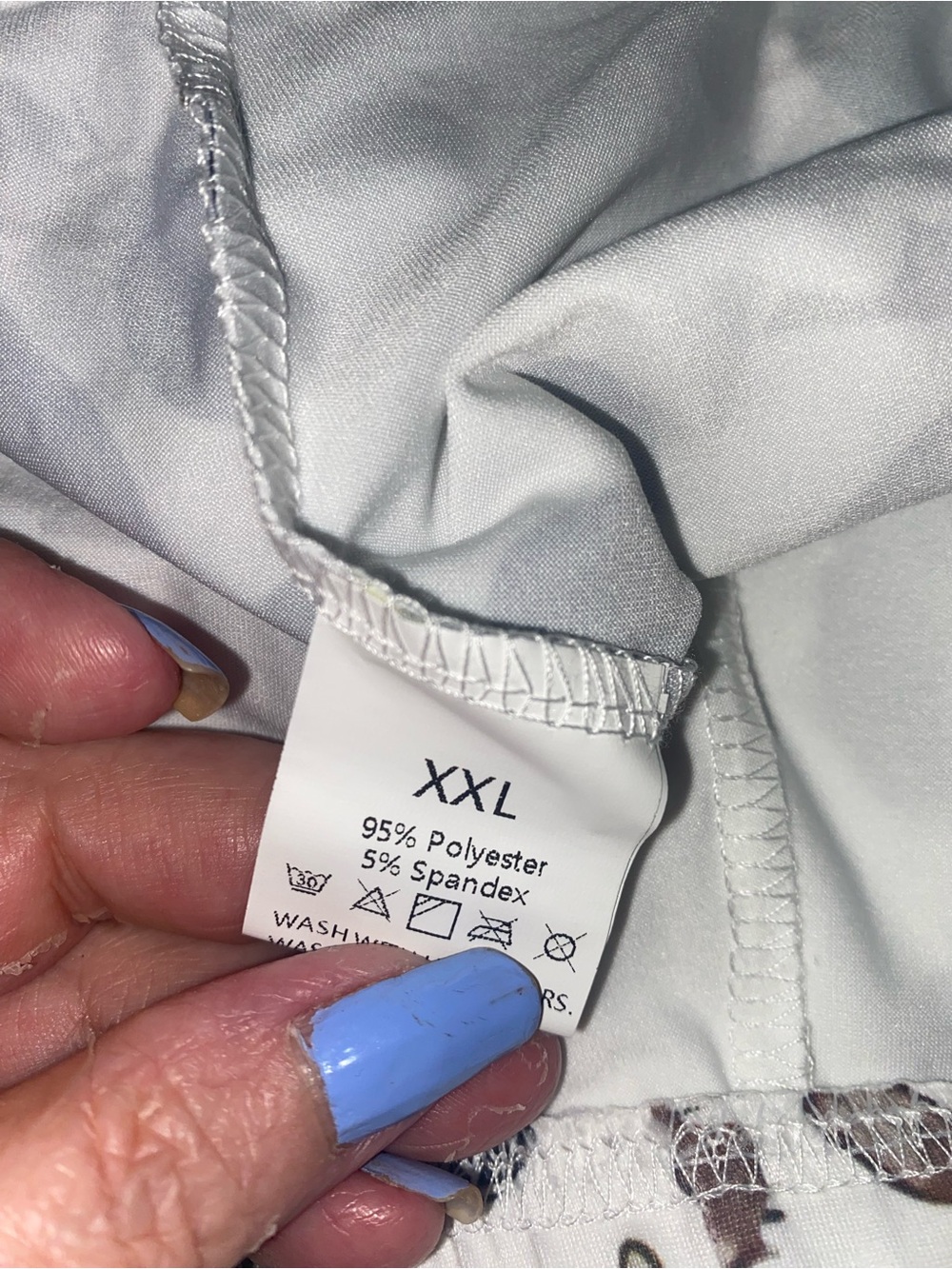 Paw Printed Elastic Casual Leggings. Womens XXL. NEW - Picture 3 of 3